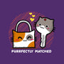 Purrfect Match-none adjustable tote bag-bloomgrace28