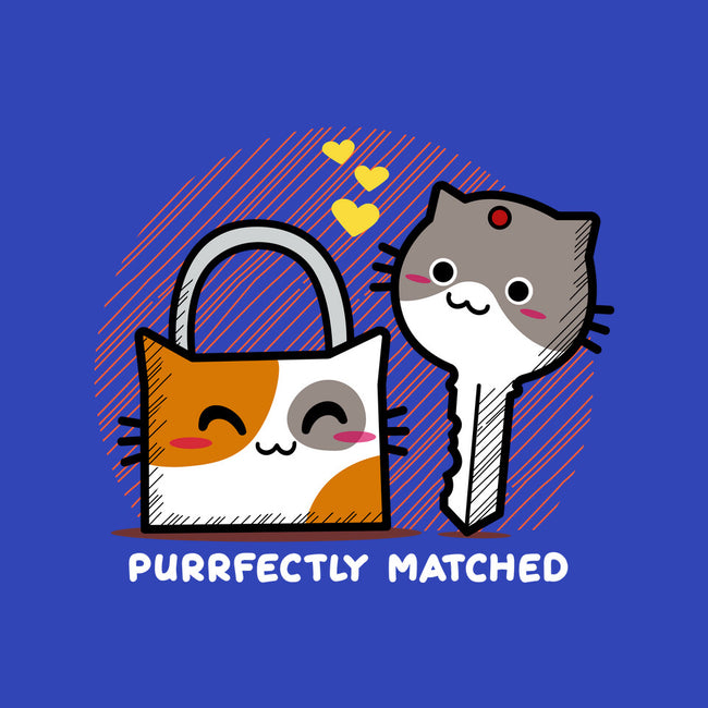 Purrfect Match-womens fitted tee-bloomgrace28