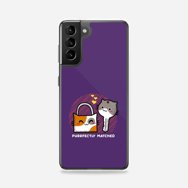 Purrfect Match-samsung snap phone case-bloomgrace28