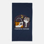 Purrfect Match-none beach towel-bloomgrace28