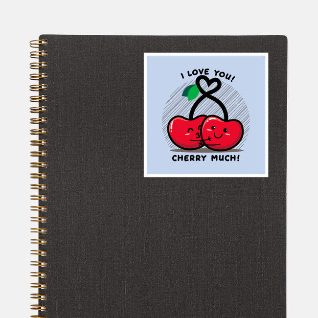 Cherry Much-none glossy sticker-bloomgrace28