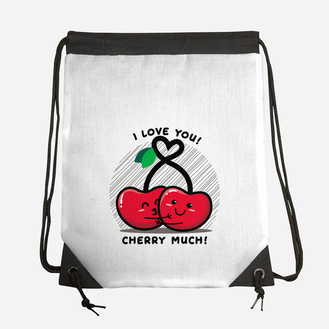 Cherry Much-none drawstring bag-bloomgrace28