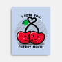 Cherry Much-none stretched canvas-bloomgrace28