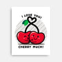 Cherry Much-none stretched canvas-bloomgrace28