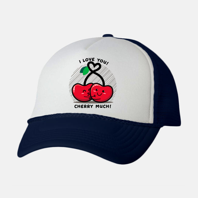 Cherry Much-unisex trucker hat-bloomgrace28