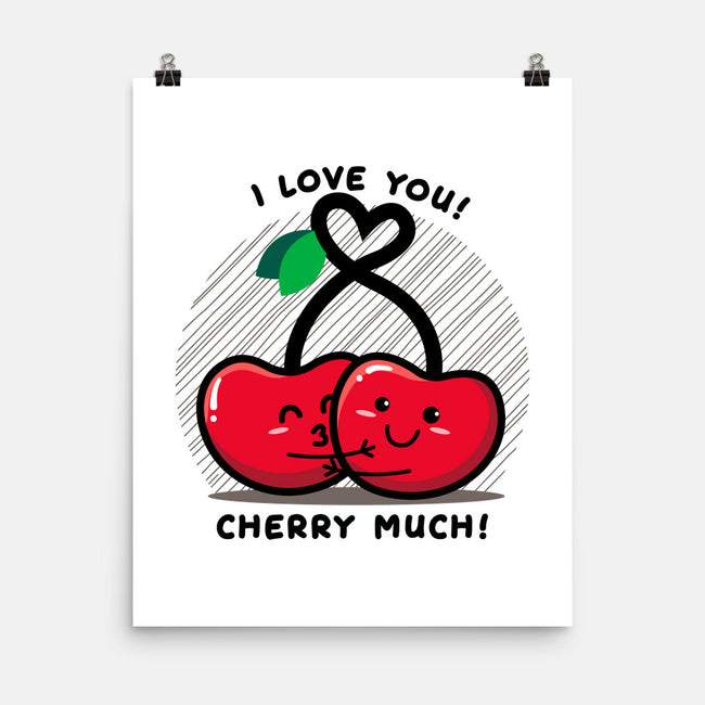 Cherry Much-none matte poster-bloomgrace28