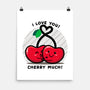 Cherry Much-none matte poster-bloomgrace28
