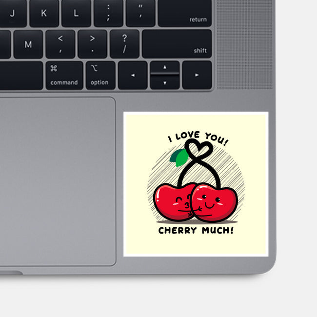 Cherry Much-none glossy sticker-bloomgrace28