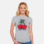 Cherry Much-womens fitted tee-bloomgrace28