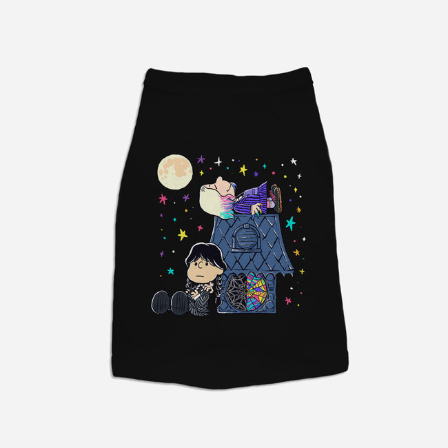 Ophelia-Nuts-dog basic pet tank-yellovvjumpsuit