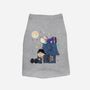 Ophelia-Nuts-dog basic pet tank-yellovvjumpsuit
