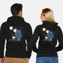 Ophelia-Nuts-unisex zip-up sweatshirt-yellovvjumpsuit