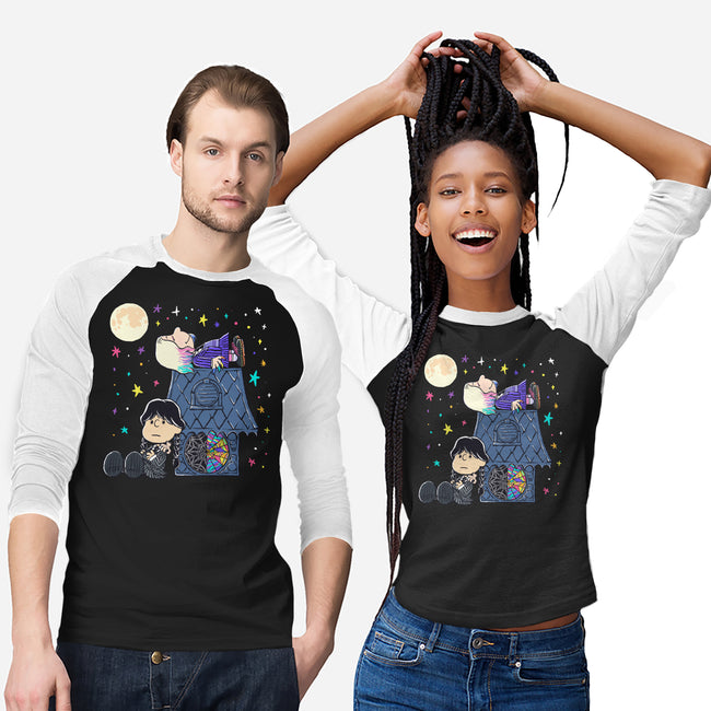 Ophelia-Nuts-unisex baseball tee-yellovvjumpsuit