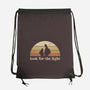 Look For It-none drawstring bag-retrodivision