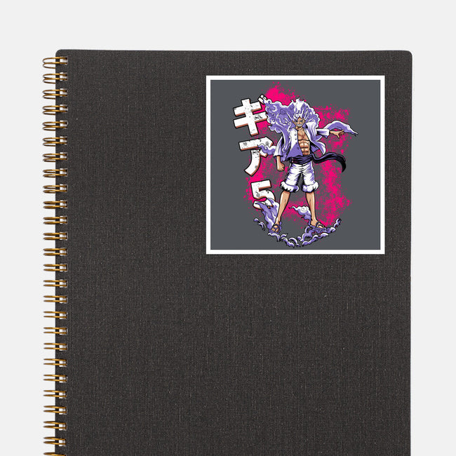 The Ultimate King Of Pirates-none glossy sticker-Diego Oliver