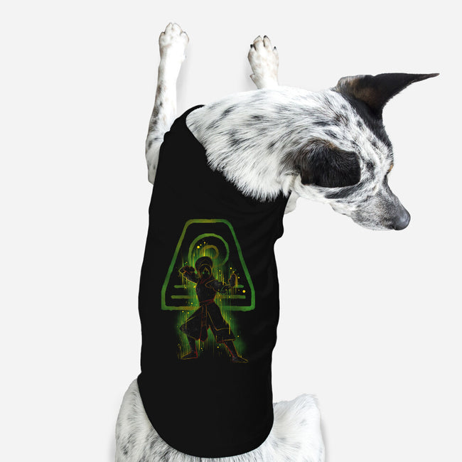 The Earth Bender-dog basic pet tank-kharmazero