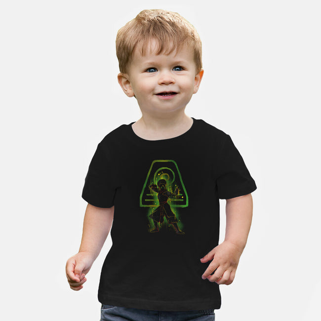 The Earth Bender-baby basic tee-kharmazero