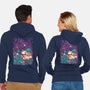 Cut Them All-unisex zip-up sweatshirt-1Wing