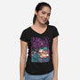 Cut Them All-womens v-neck tee-1Wing