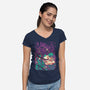 Cut Them All-womens v-neck tee-1Wing