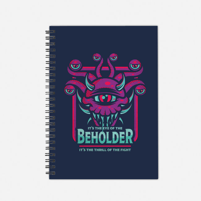 Eye Of The Beholder-none dot grid notebook-jrberger