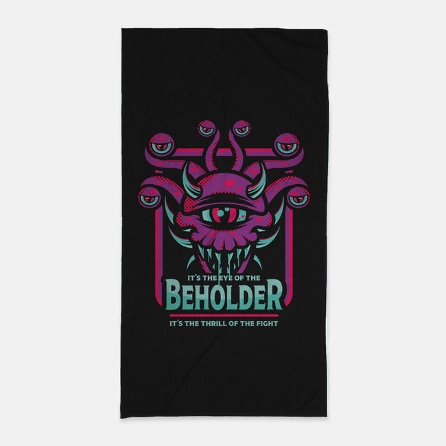 Eye Of The Beholder-none beach towel-jrberger
