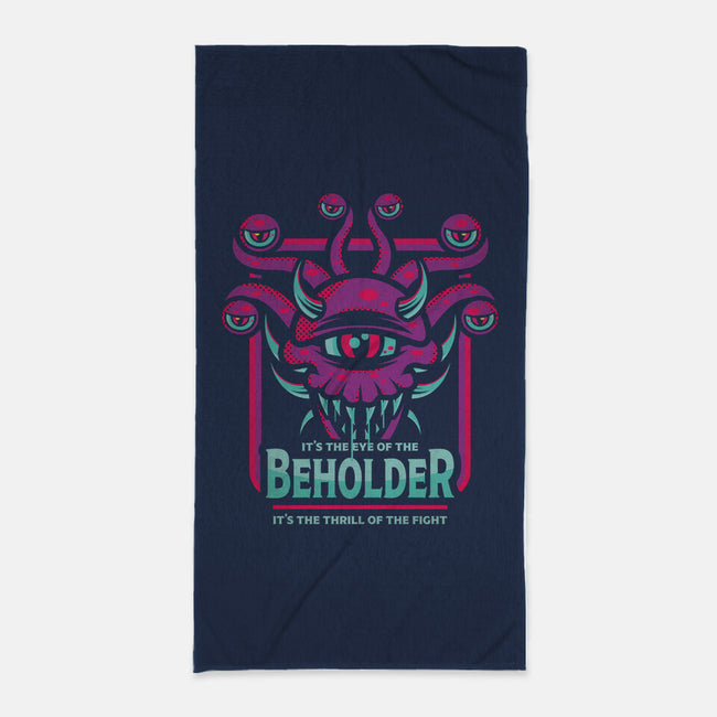 Eye Of The Beholder-none beach towel-jrberger