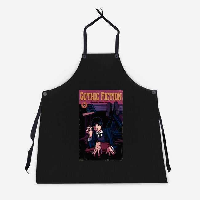 Gothic Fiction-unisex kitchen apron-jasesa