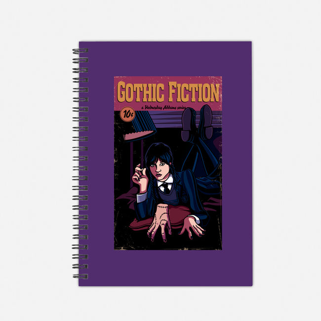 Gothic Fiction-none dot grid notebook-jasesa
