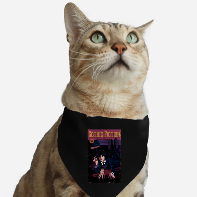 Gothic Fiction-cat adjustable pet collar-jasesa