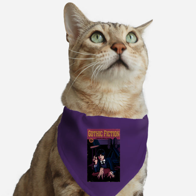 Gothic Fiction-cat adjustable pet collar-jasesa