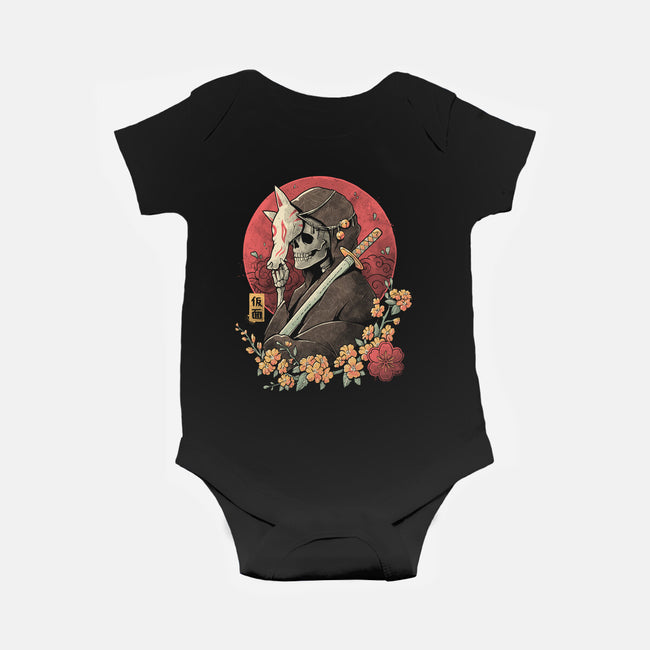 Oriental Death-baby basic onesie-eduely