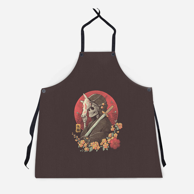 Oriental Death-unisex kitchen apron-eduely