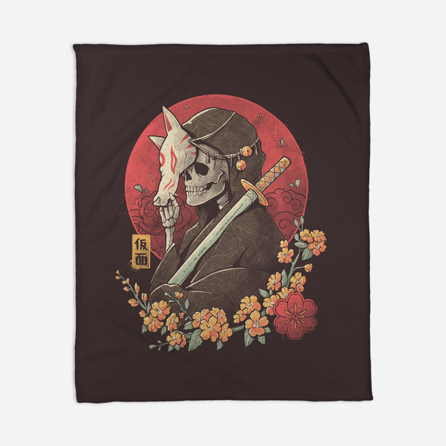 Oriental Death-none fleece blanket-eduely