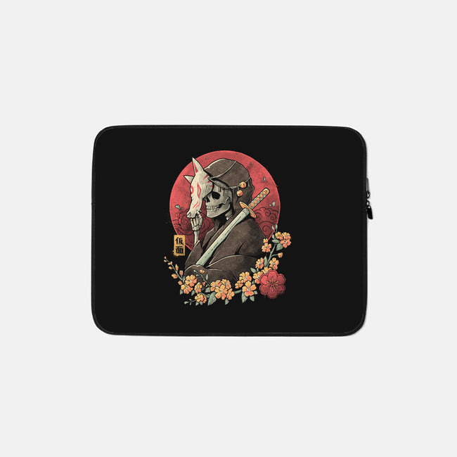 Oriental Death-none zippered laptop sleeve-eduely