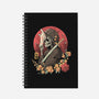 Oriental Death-none dot grid notebook-eduely