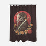 Oriental Death-none polyester shower curtain-eduely