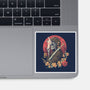 Oriental Death-none glossy sticker-eduely