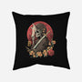 Oriental Death-none removable cover w insert throw pillow-eduely