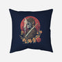 Oriental Death-none removable cover w insert throw pillow-eduely