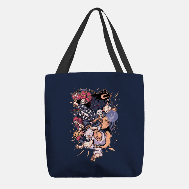 One Piece Adventure-none basic tote bag-Owlcreation