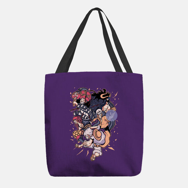 One Piece Adventure-none basic tote bag-Owlcreation