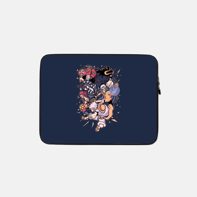 One Piece Adventure-none zippered laptop sleeve-Owlcreation