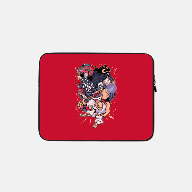 One Piece Adventure-none zippered laptop sleeve-Owlcreation