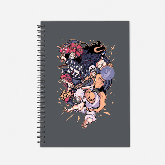One Piece Adventure-none dot grid notebook-Owlcreation