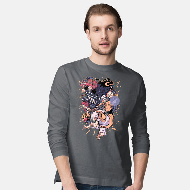 One Piece Adventure-mens long sleeved tee-Owlcreation