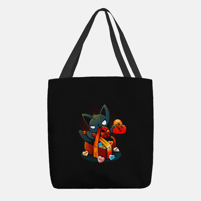 Be My Trouble-none basic tote bag-Vallina84