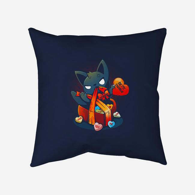 Be My Trouble-none removable cover w insert throw pillow-Vallina84