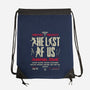 Infected Tour-none drawstring bag-Getsousa!