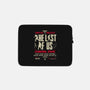 Infected Tour-none zippered laptop sleeve-Getsousa!